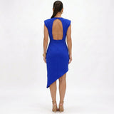 Camille – Robe asymétrique raffinée