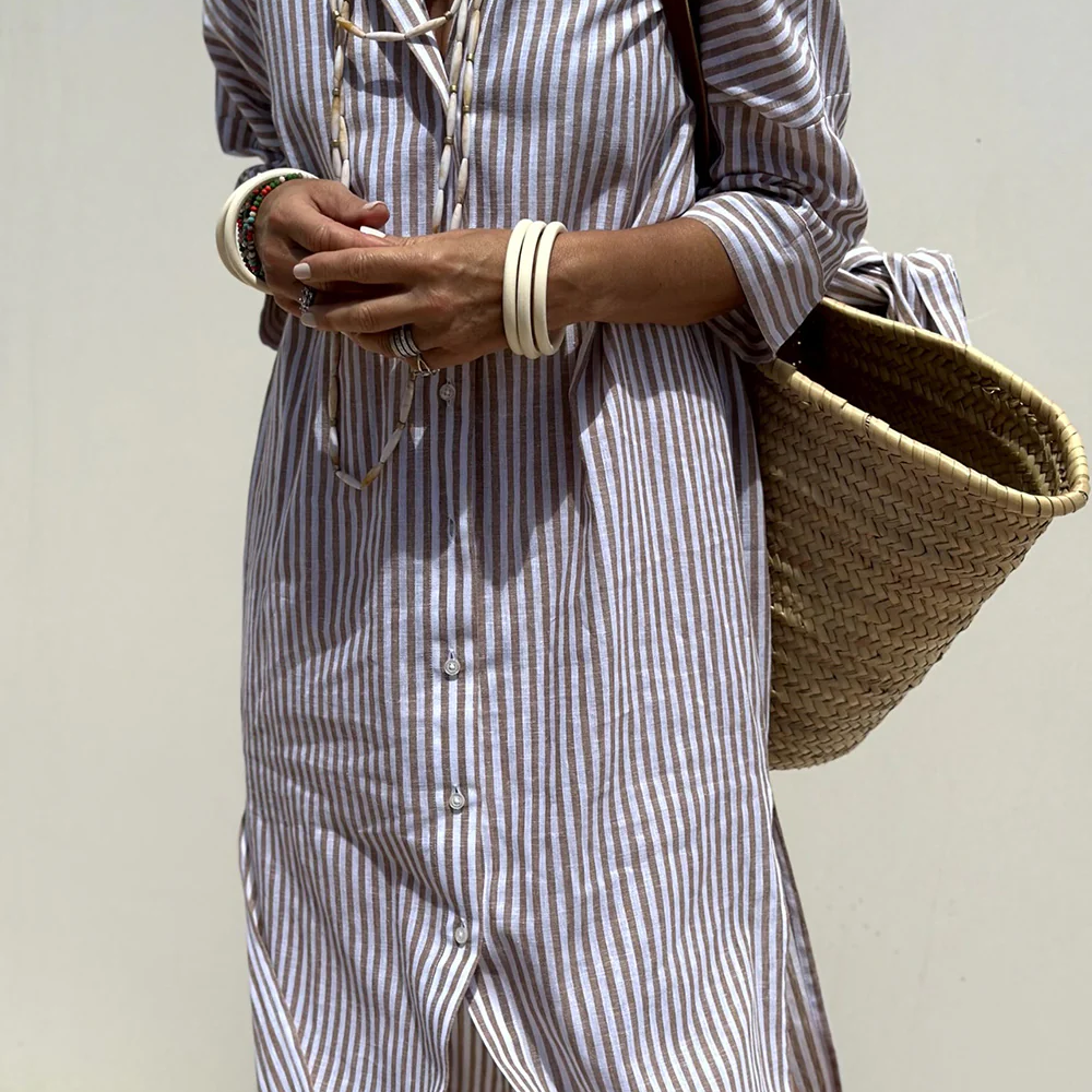 Sofia – Robe d'été rayée