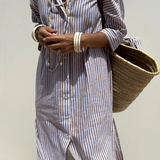 Sofia – Robe d'été rayée
