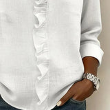 Susan | Blouse Volante Élégante