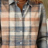 Maëlysse | Chemise style vintage avec motif à carreaux