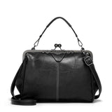 Mila | Sac vintage intemporel avec élégant fermoir à rabat