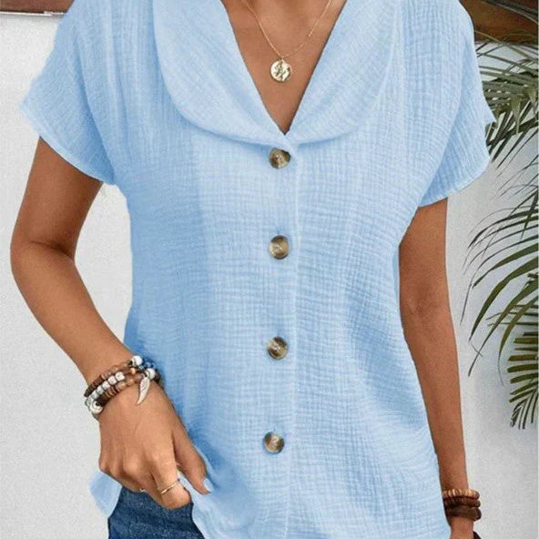 Kaja | Élégante Blouse d'Automne