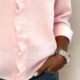 Susan | Blouse Volante Élégante