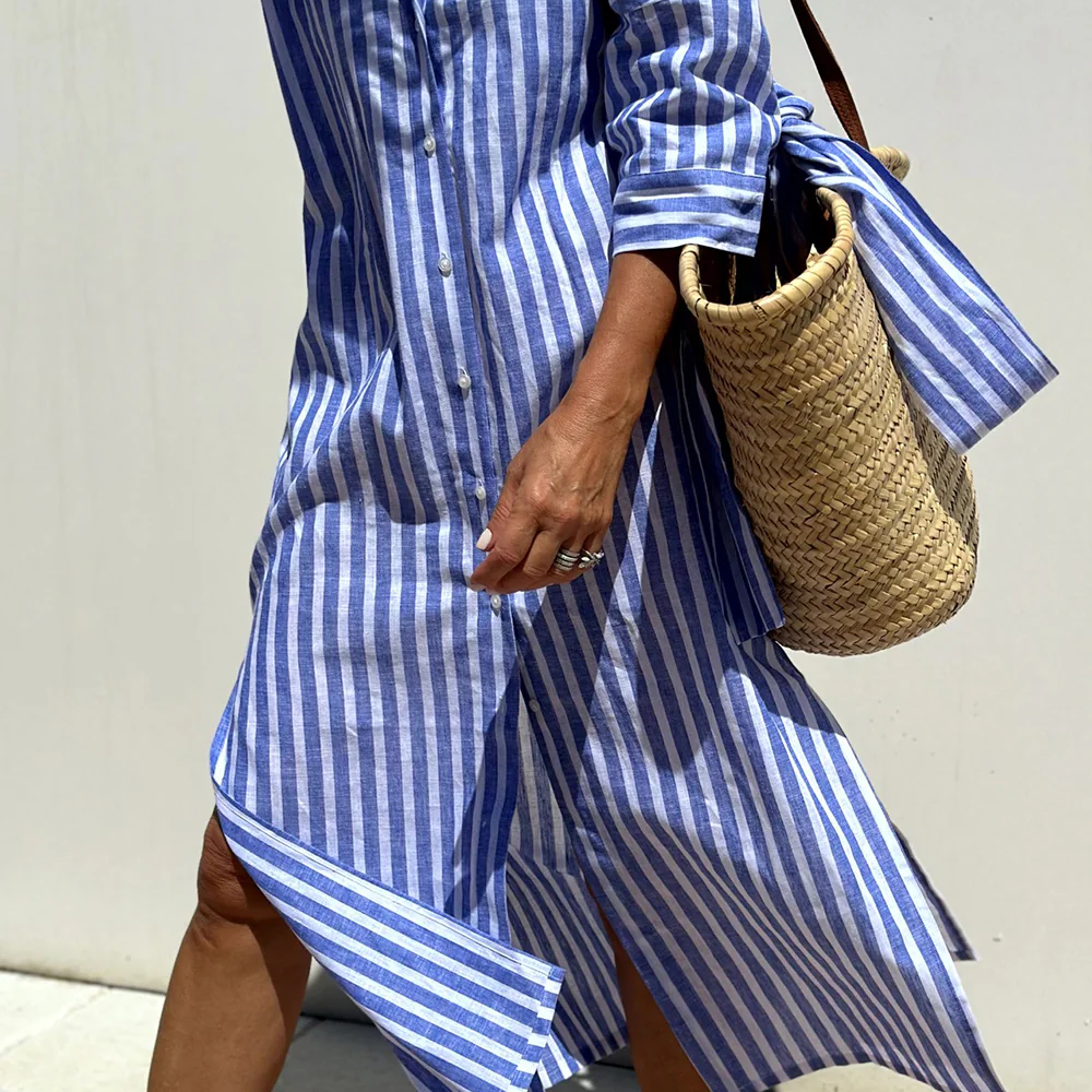 Sofia – Robe d'été rayée