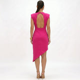 Camille – Robe asymétrique raffinée