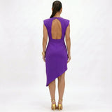 Camille – Robe asymétrique raffinée