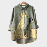 Amélie | Blouse d'été élégante en lin
