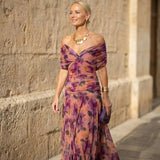 Robe Santana en Soie Élégante - Maison Claire et Sylvie