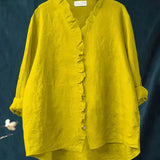 Eline | Blouse d'été élégante en lin