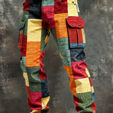 Evan | Pantalon cargo patchwork pour homme