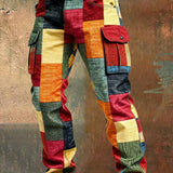 Evan | Pantalon cargo patchwork pour homme