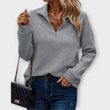 Serena | Pull à col zippé
