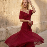 Robe Santana en Soie Élégante - Maison Claire et Sylvie
