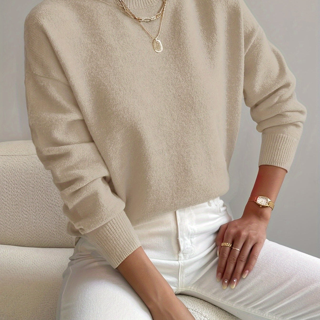 Noémie | Pull élégant et chaud