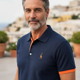 Lucas – Polo contrasté élégant