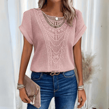 Clara – Top bohème crocheté
