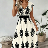 Camille – Robe maxi raffinée