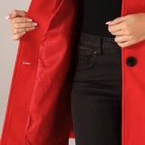 Marenne | Manteau d'Hiver à Boutonnage Simple