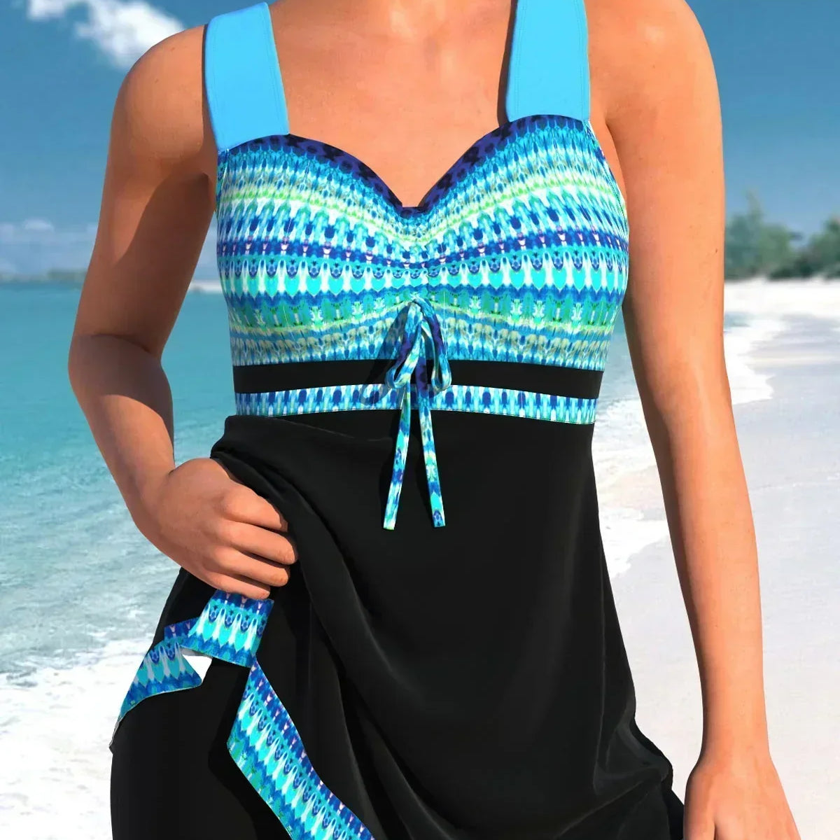 Marine – Maillot de bain élégant